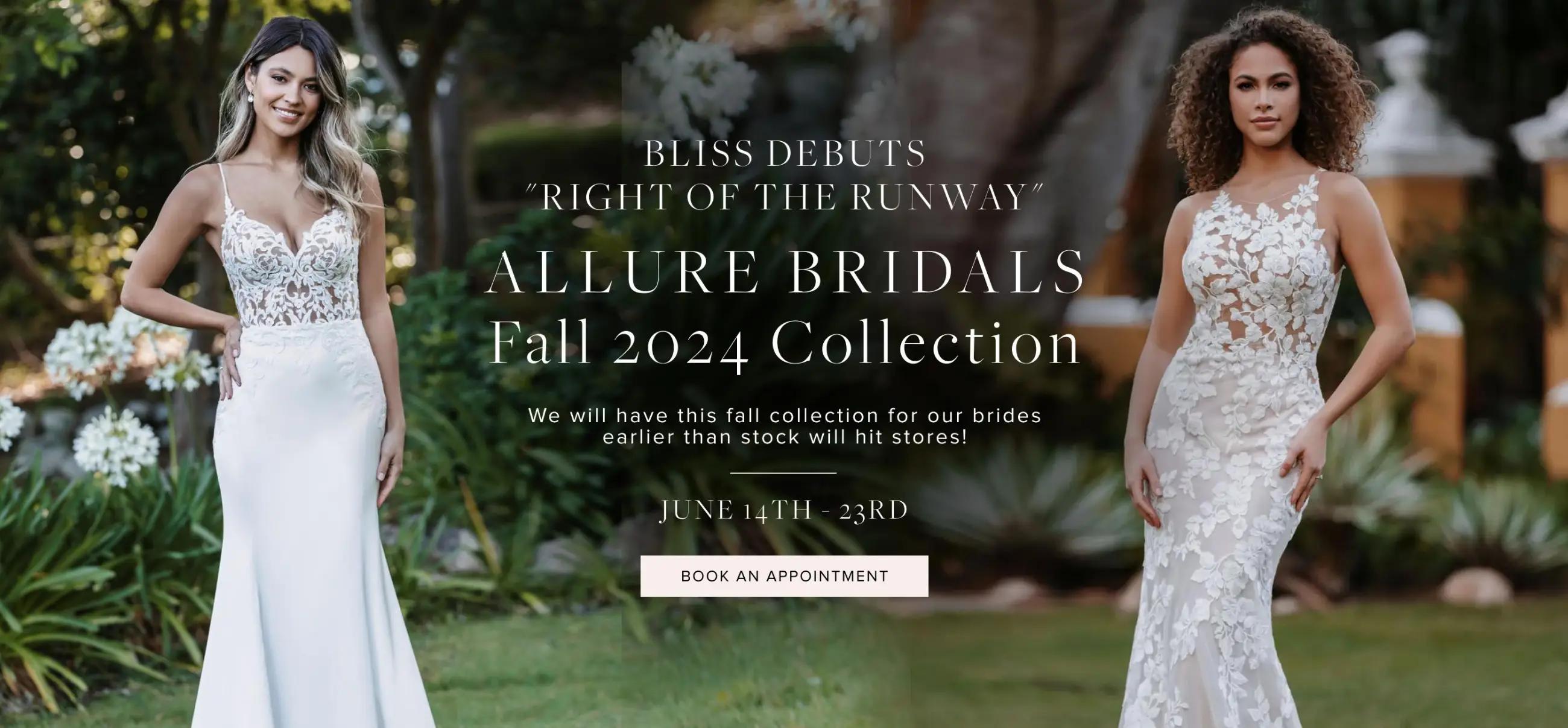 Allure Bridals Fall 2024 banner desktop
