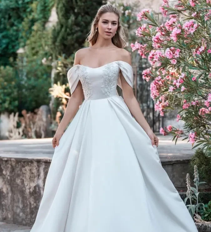 Photo of Model wearing a Allure Bridal Collection Dress