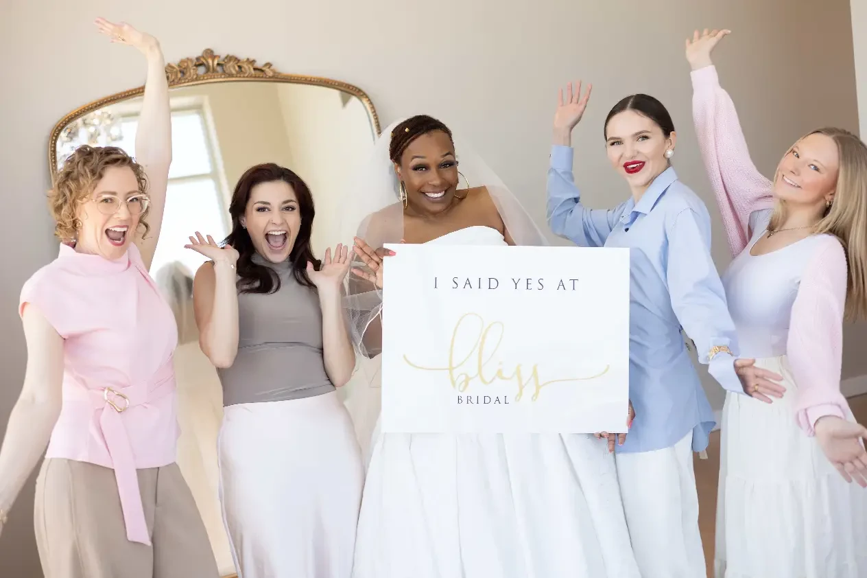 Photo of Bliss Bridal team with brides