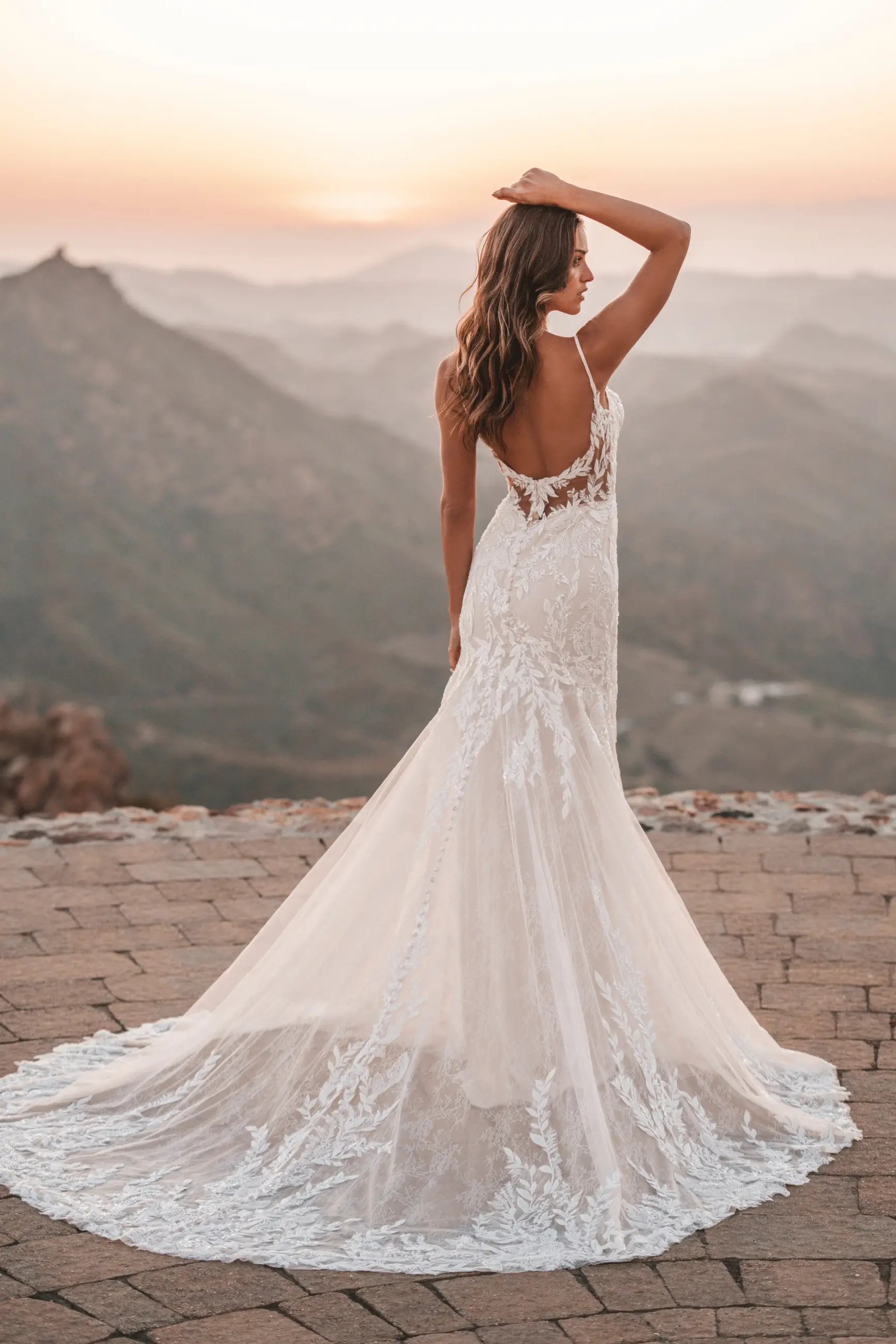 The Most Stunning Bridal Gowns with Eye-Catching Back Details Image