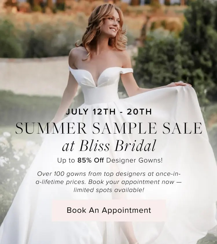 summer sample sale banner 2025