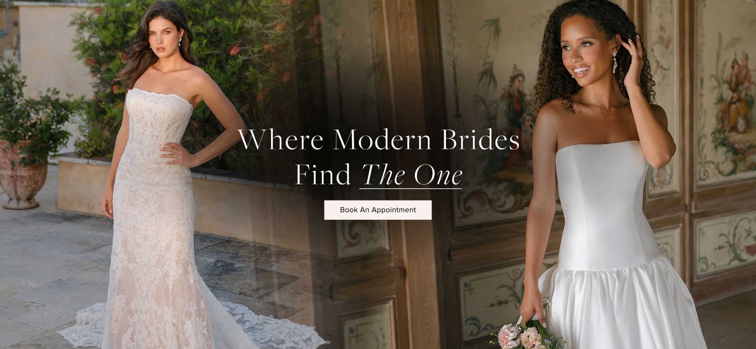 where modern brides find the one banner 2026