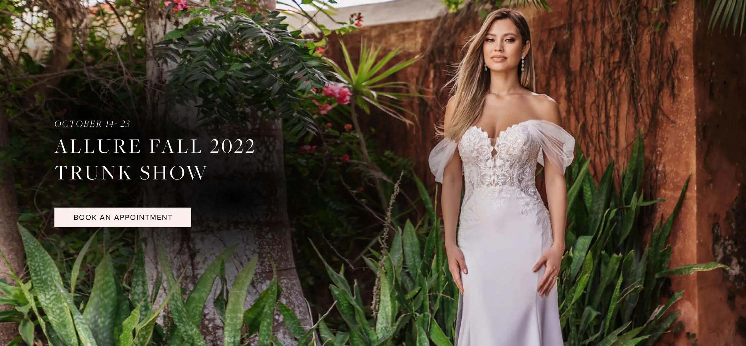 Allure Couture trunk show at Bliss Bridal